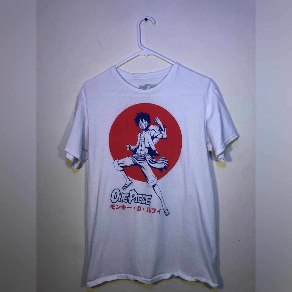 One Piece Luffy Anime T-Shirt Japanese